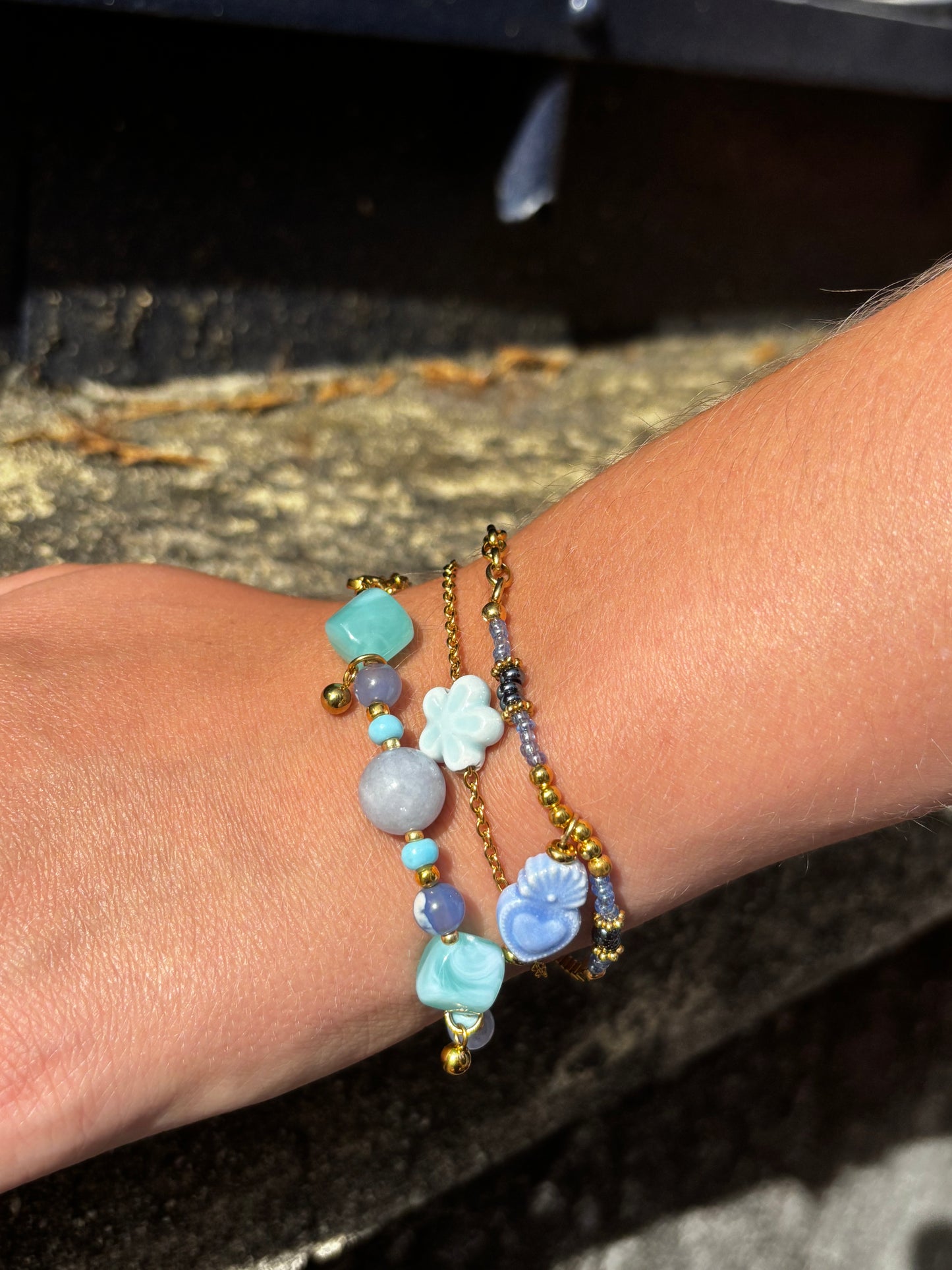 KHESBED - BRACELET - PERLES