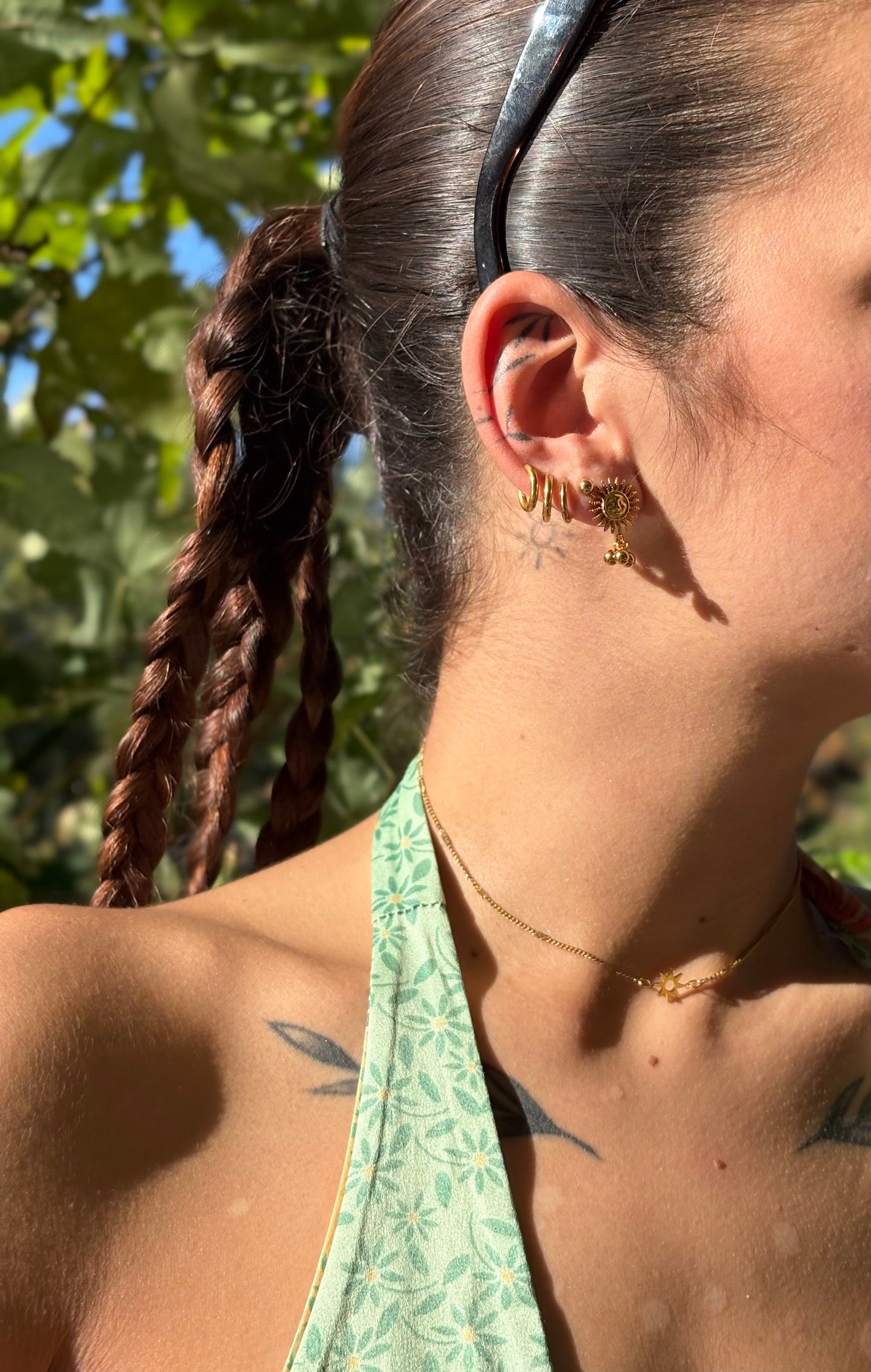 SHAMS - BOUCLES D'OREILLES - SOLEIL