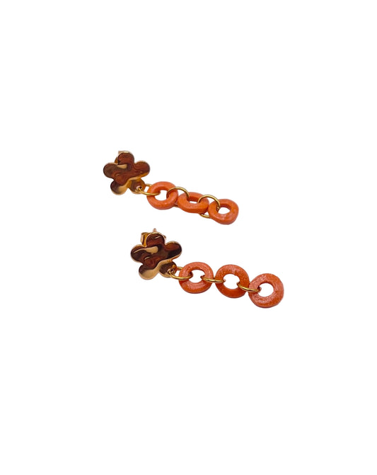 DESHERET - BOUCLES D'OREILLES - FLOWERS