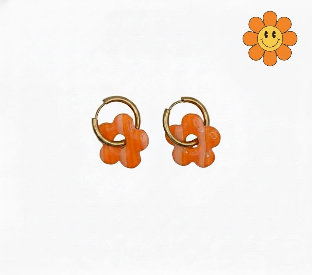 DESHERET - BOUCLES D'OREILLES - FLOWERS