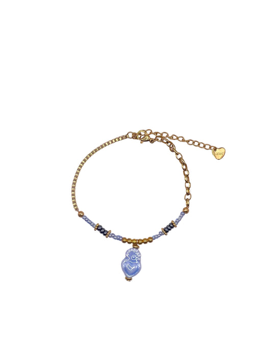 KHESBED - BRACELET - CHAINE & PERLES