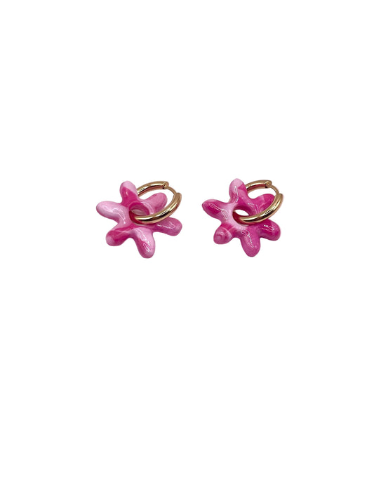 HEDJ - BOUCLES D'OREILLES - FLOWERS