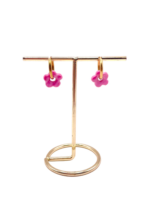 HEDJ - BOUCLES D'OREILLES - FLOWERS