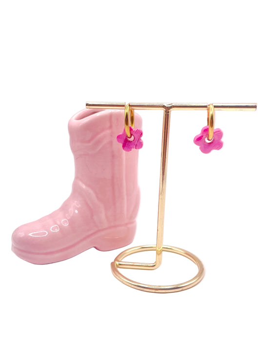 HEDJ - BOUCLES D'OREILLES - FLOWERS