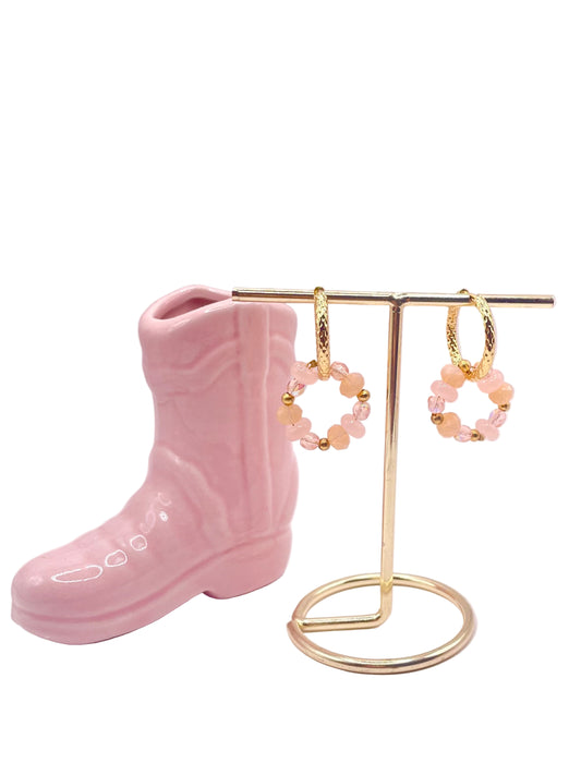 HEDJ - BOUCLES D'OREILLES - PERLES