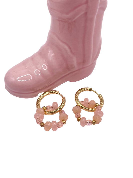 HEDJ - BOUCLES D'OREILLES - PERLES