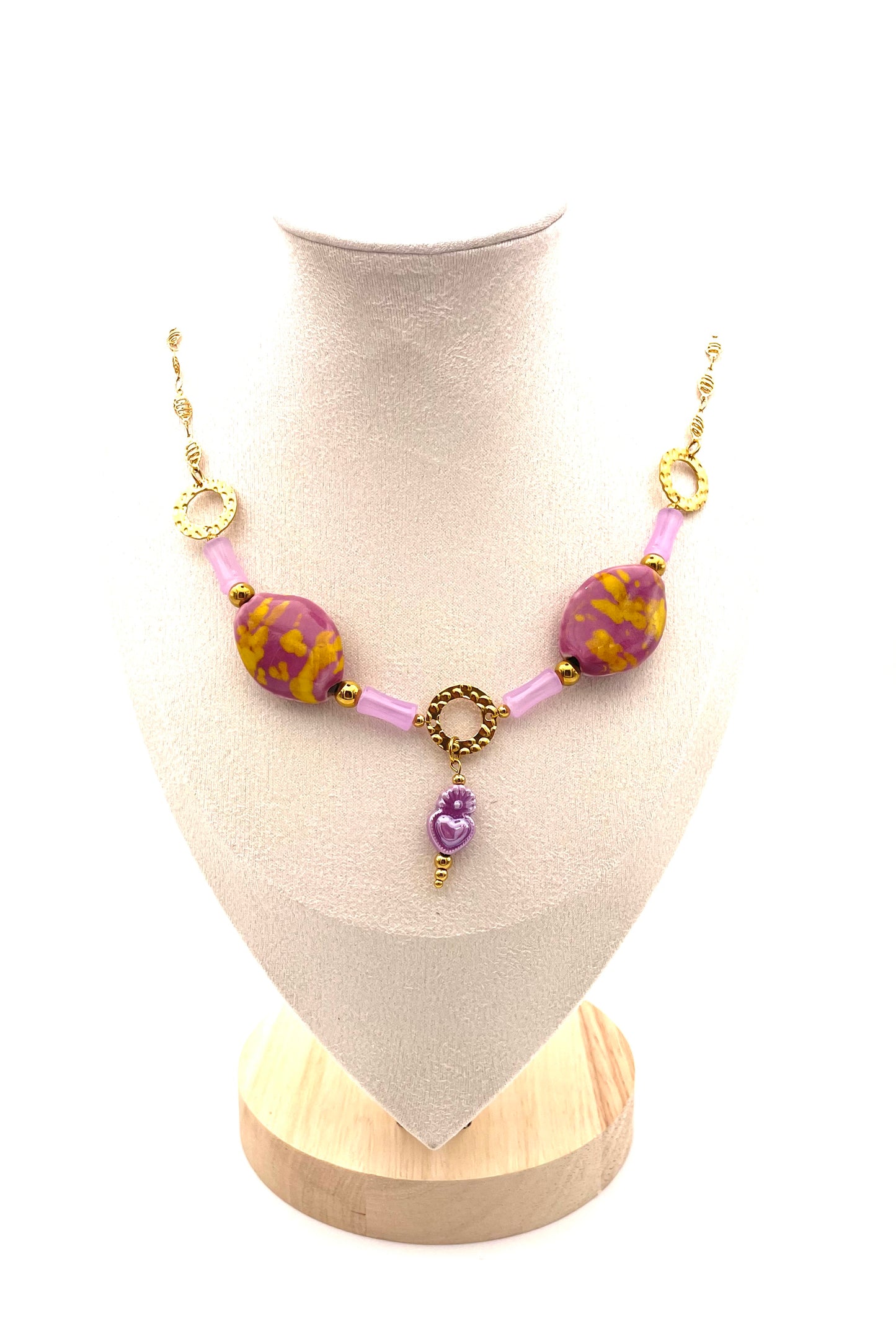 AMENTET - COLLIER - CHAINE & PERLES