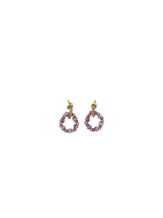 AMENTET - BOUCLES D'OREILLES - PERLES