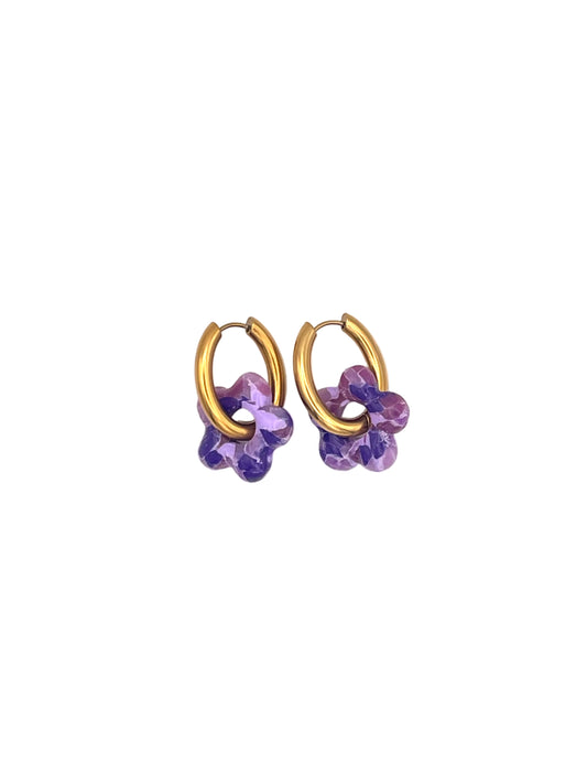 AMENTET - BOUCLES D'OREILLES - FLOWERS