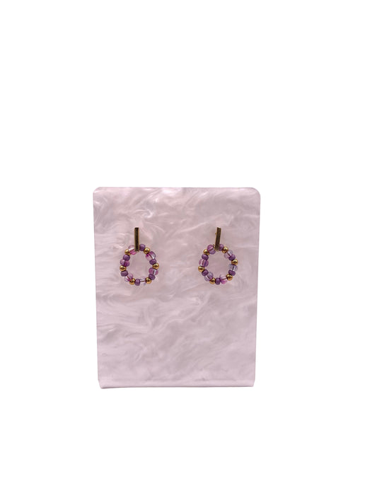 AMENTET - BOUCLES D'OREILLES - PERLES