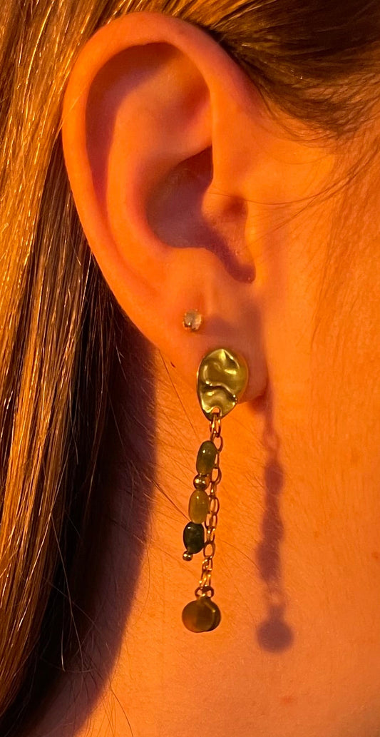 WADJ - BOUCLES D'OREILLES - PERLES