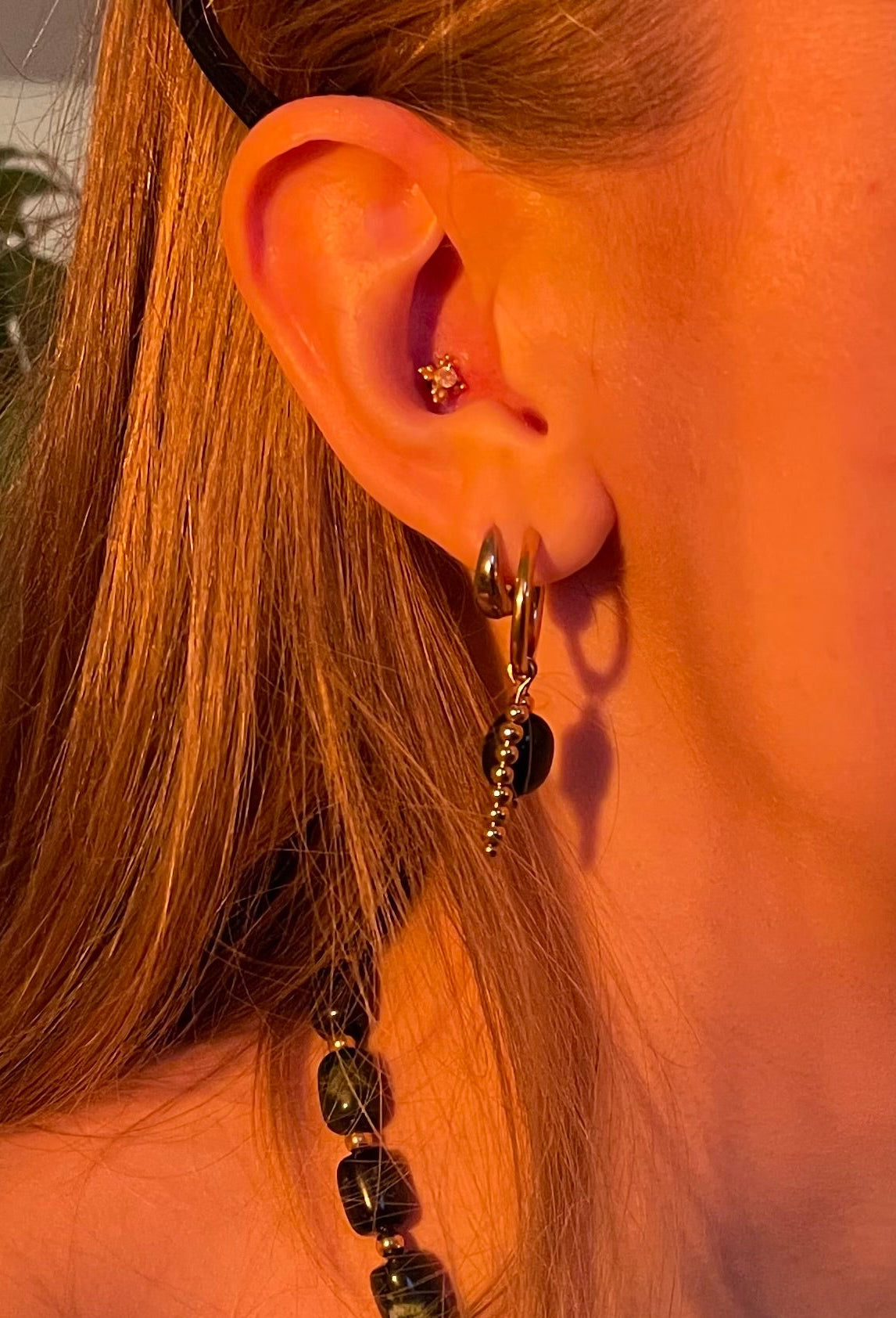 WADJ - BOUCLES D'OREILLES - PERLES