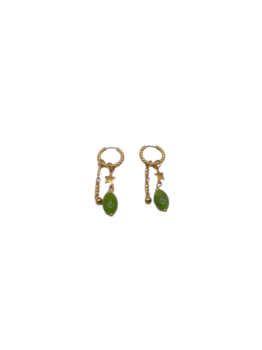 WADJ - BOUCLES D'OREILLES - PERLES