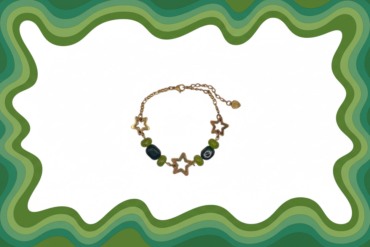 WADJ - BRACELET - CHAINE & PERLES