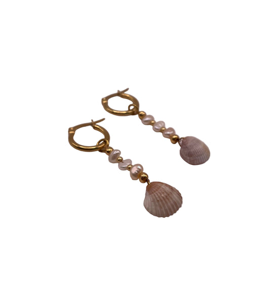 DJEBA - BOUCLES D'OREILLES - PERLES